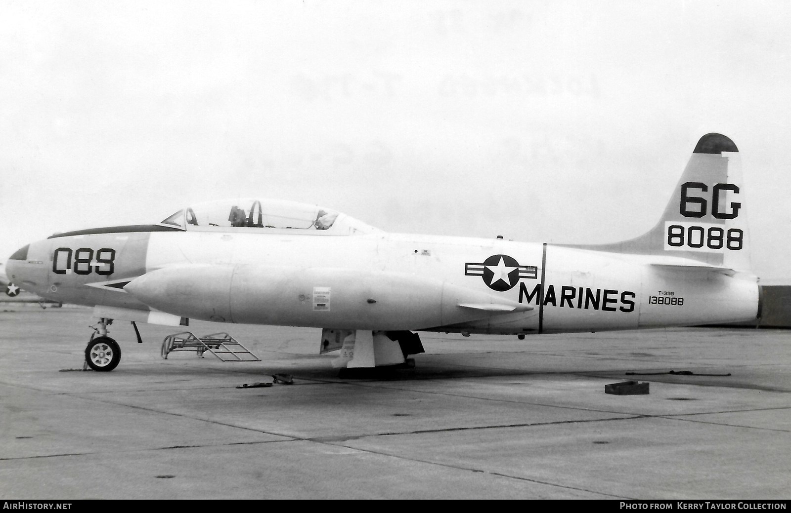 Aircraft Photo of 138088 / 8088 | Lockheed T-33B | USA - Marines | AirHistory.net #645917