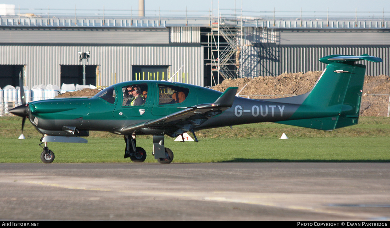 Aircraft Photo of G-OUTY | Diamond DA50 RG | AirHistory.net #645926