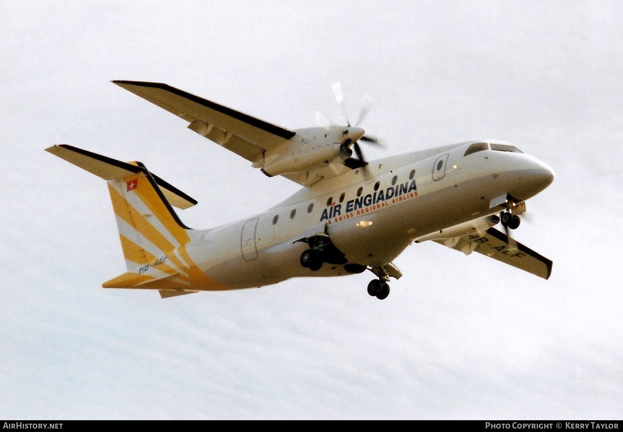 Aircraft Photo of HB-AEF | Dornier 328-110 | Air Engiadina | AirHistory.net #645930