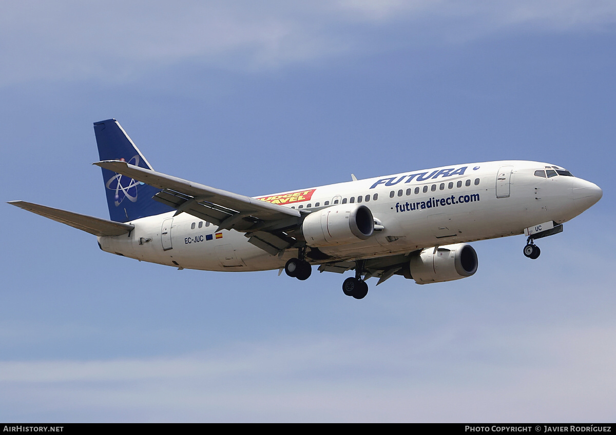 Aircraft Photo of EC-JUC | Boeing 737-322 | Futura International Airways | AirHistory.net #645941