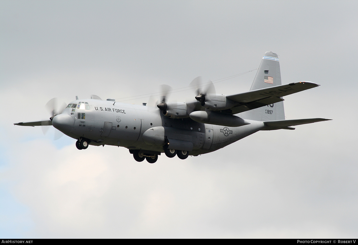 Aircraft Photo of 63-7897 / AF63-897 | Lockheed C-130E Hercules (L-382) | USA - Air Force | AirHistory.net #645958