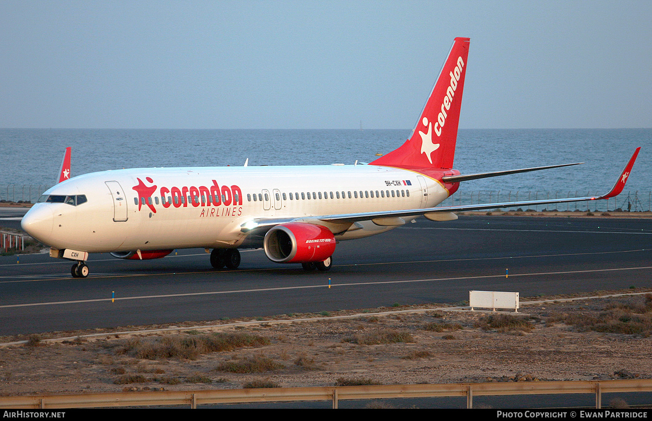 Aircraft Photo of 9H-CXH | Boeing 737-8ME | Corendon Airlines | AirHistory.net #645968