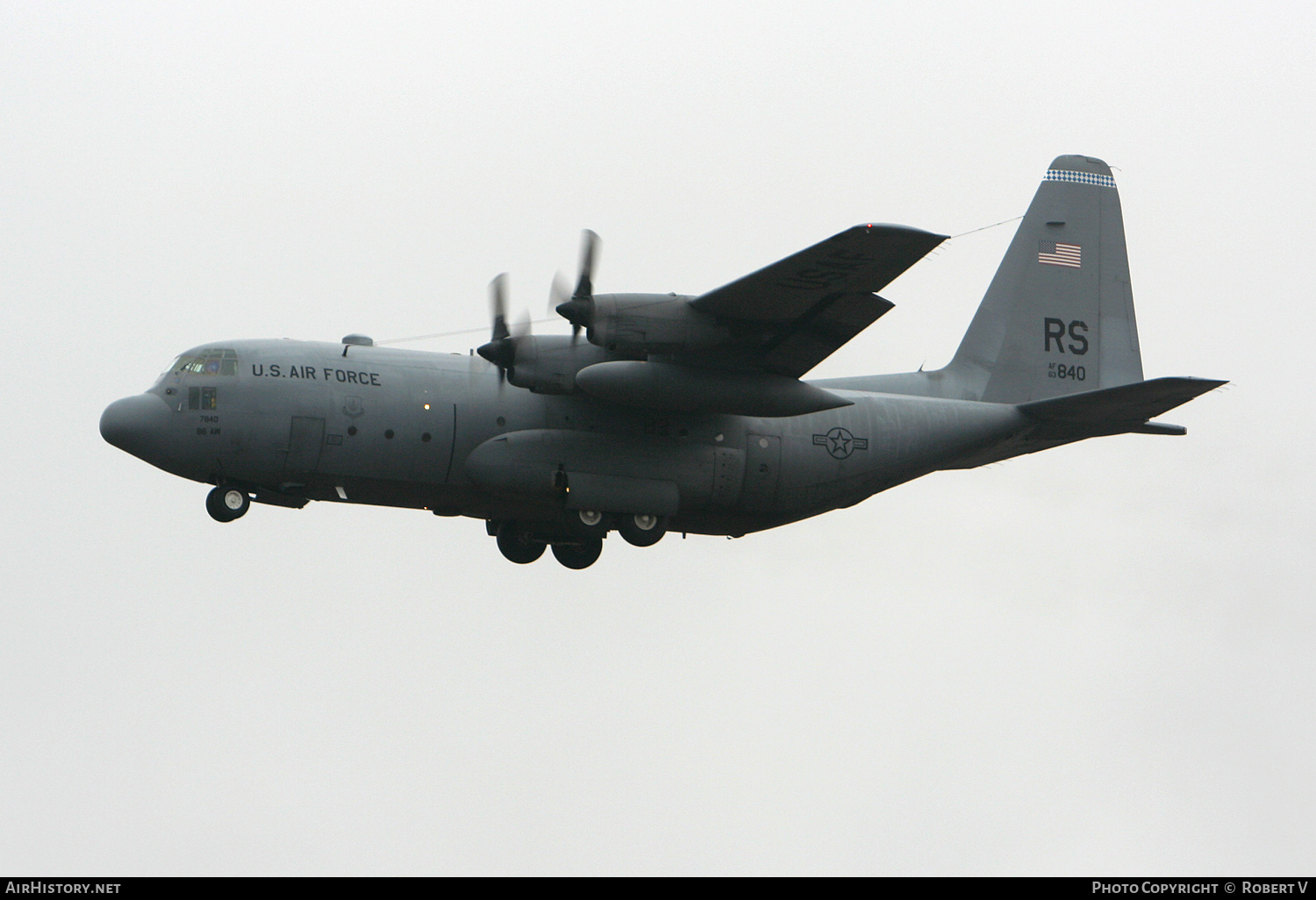 Aircraft Photo of 63-7840 / AF63-840 | Lockheed C-130E Hercules (L-382) | USA - Air Force | AirHistory.net #645985