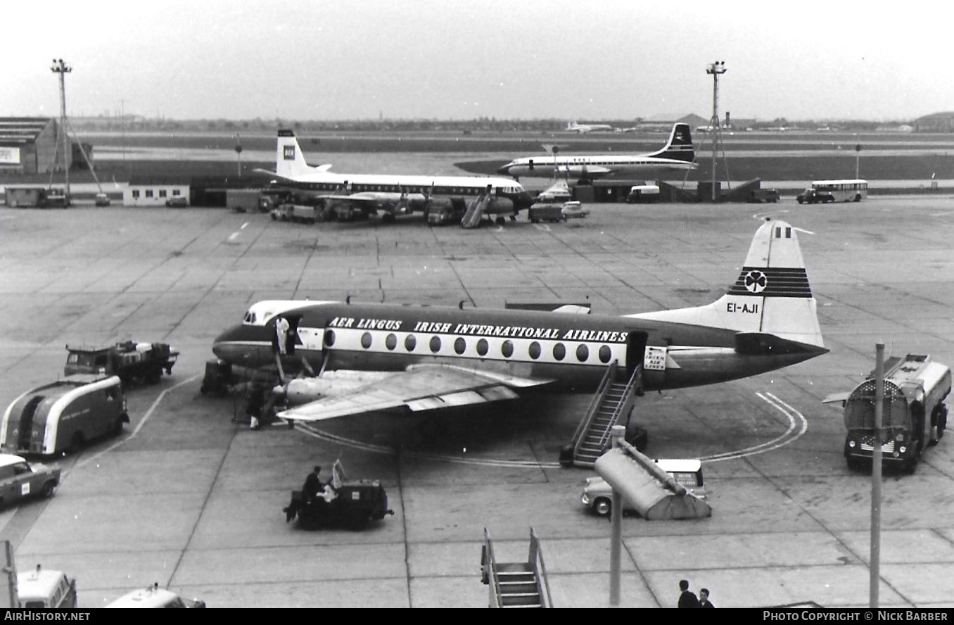 Aircraft Photo of EI-AJI | Vickers 808 Viscount | Aer Lingus - Irish International Airlines | AirHistory.net #645988