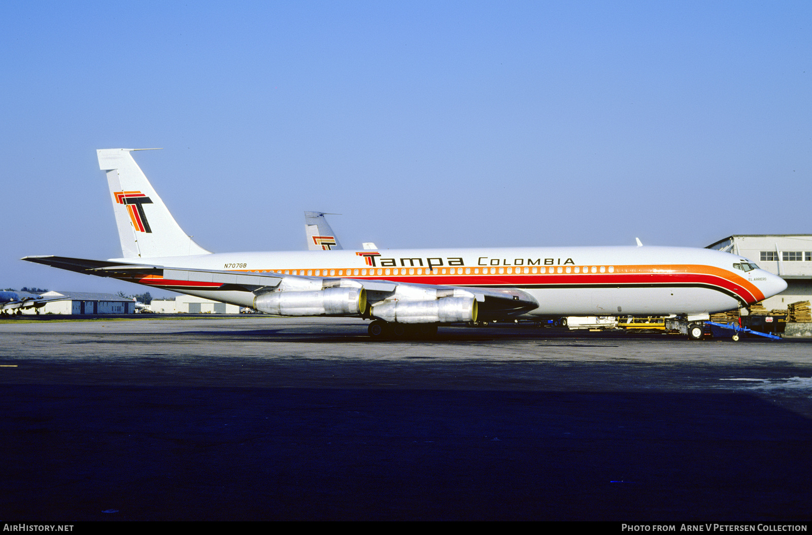 Aircraft Photo of N707GB | Boeing 707-338C | TAMPA - Transportes Aéreos Mercantiles Panamericanos | AirHistory.net #645989