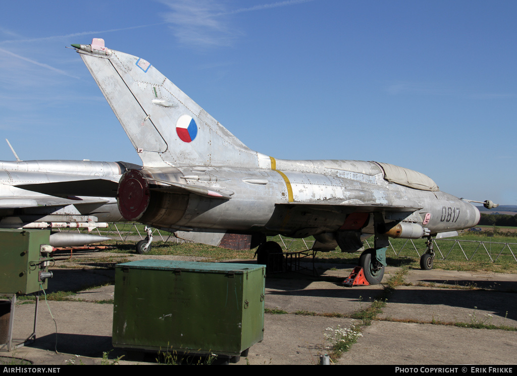 Aircraft Photo of 0817 | Mikoyan-Gurevich MiG-21U-400 | Czechia - Air Force | AirHistory.net #646002