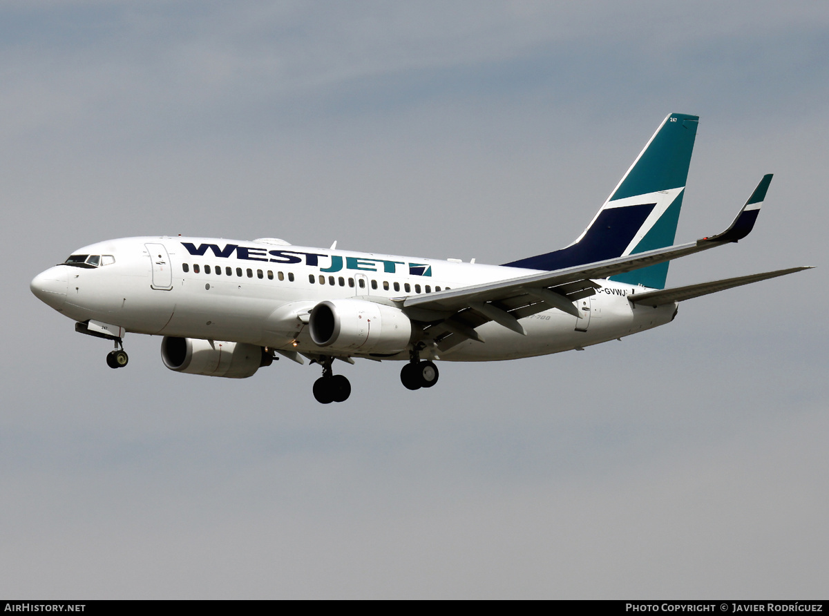 Aircraft Photo of C-GVWJ | Boeing 737-7CT | WestJet | AirHistory.net #646012