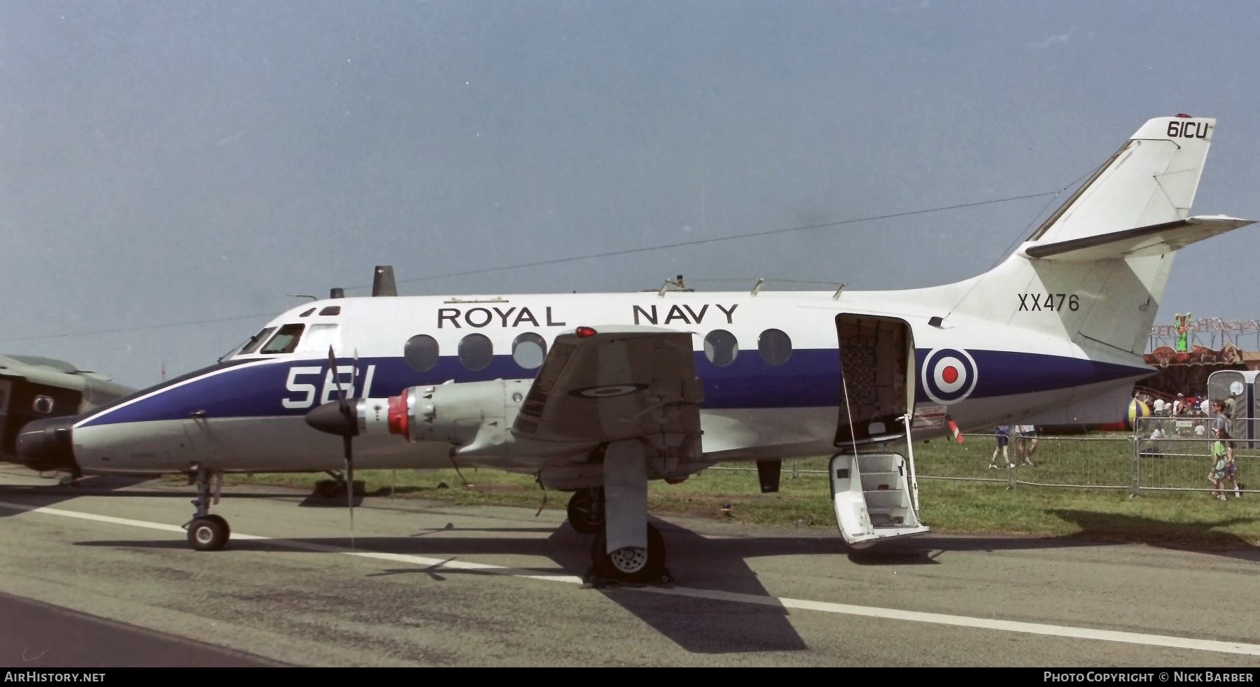 Aircraft Photo of XX476 | Scottish Aviation HP-137 Jetstream T2 | UK - Navy | AirHistory.net #646019