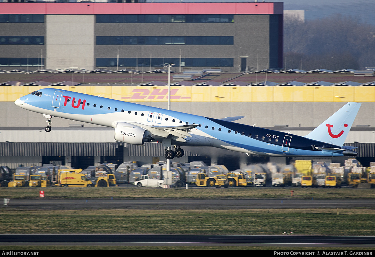Aircraft Photo of OO-ETC | Embraer 195-E2 (ERJ-190-400) | TUI | AirHistory.net #646040