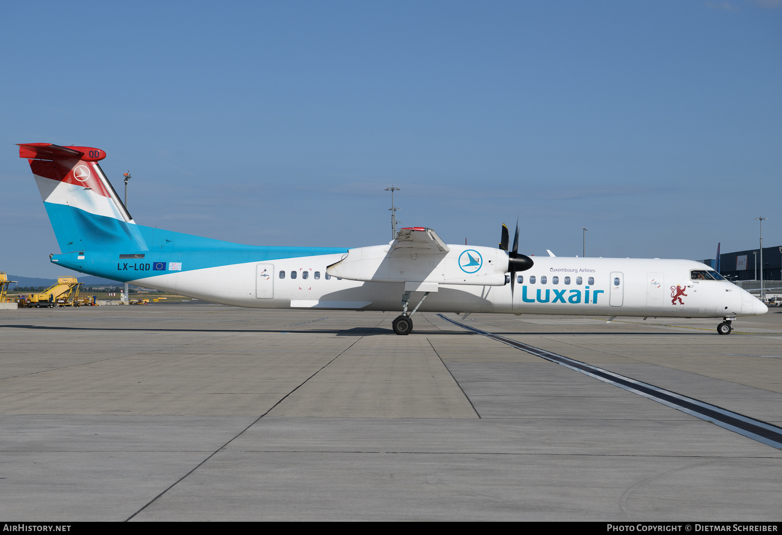 Aircraft Photo of LX-LQD | Bombardier DHC-8-402 Dash 8 | Luxair | AirHistory.net #646054