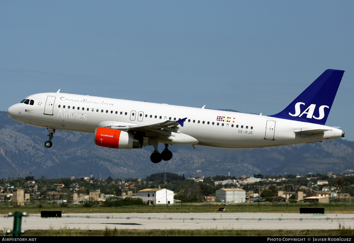 Aircraft Photo of SE-RJE | Airbus A320-232 | Scandinavian Airlines - SAS | AirHistory.net #646059