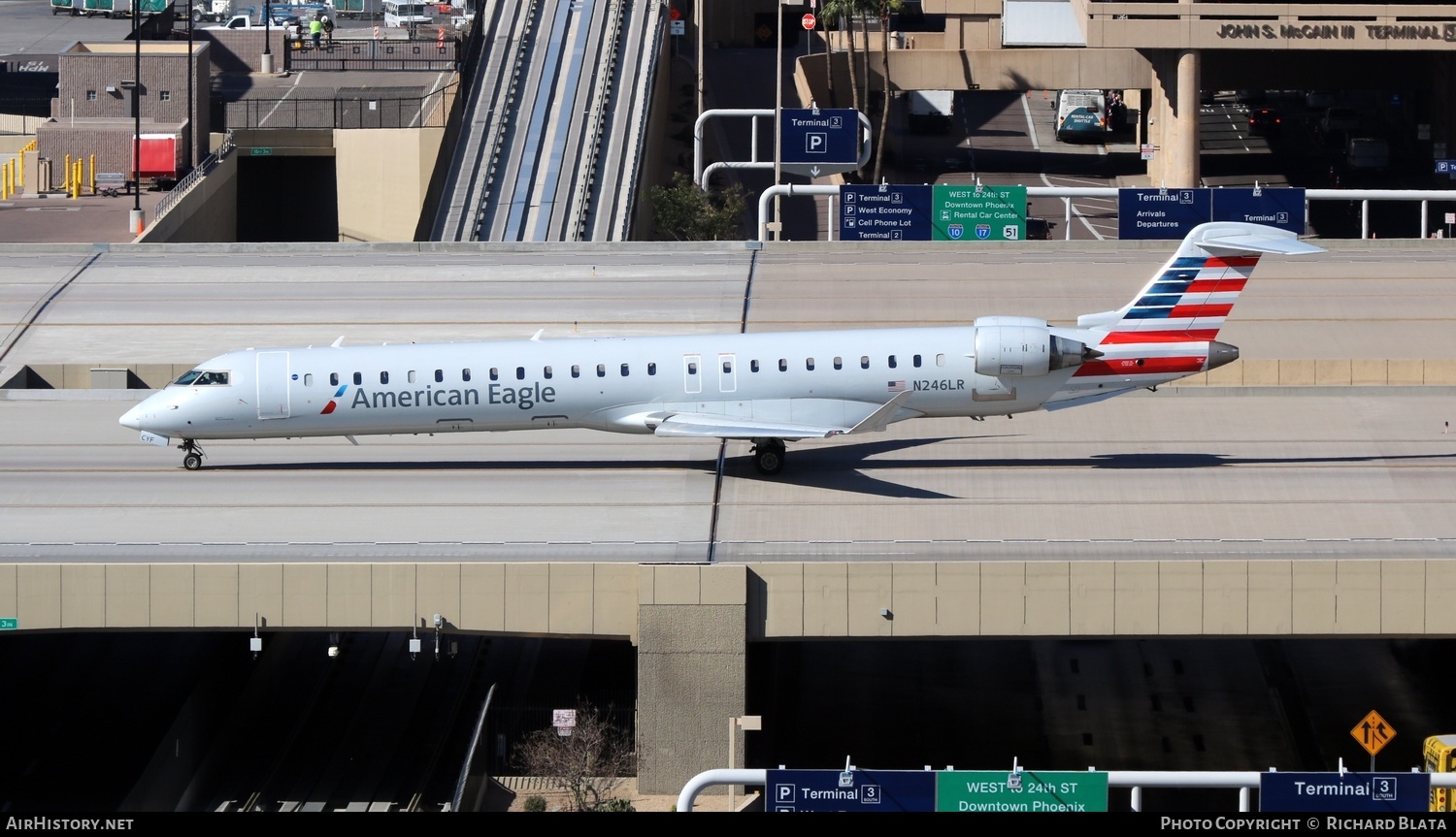 Aircraft Photo of N246LR | Bombardier CRJ-900LR (CL-600-2D24) | American Eagle | AirHistory.net #646061