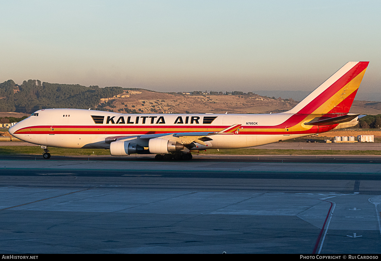Aircraft Photo of N705CK | Boeing 747-4B5F/SCD | Kalitta Air | AirHistory.net #646067
