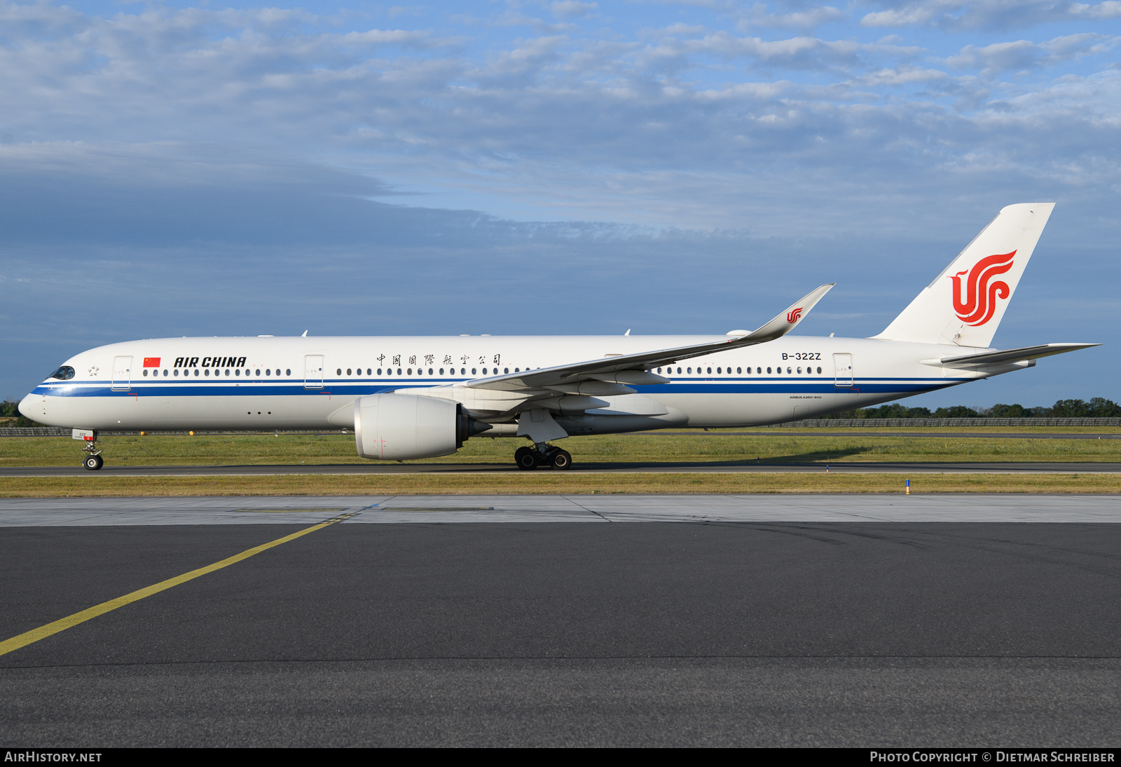 Aircraft Photo of B322Z | Airbus A350-941 | Air China | AirHistory.net #646074