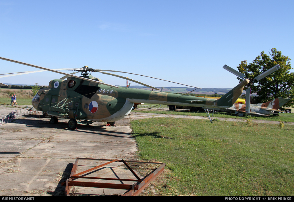 Aircraft Photo of 0818 | Mil Mi-8T | Czechoslovakia - Air Force | AirHistory.net #646100