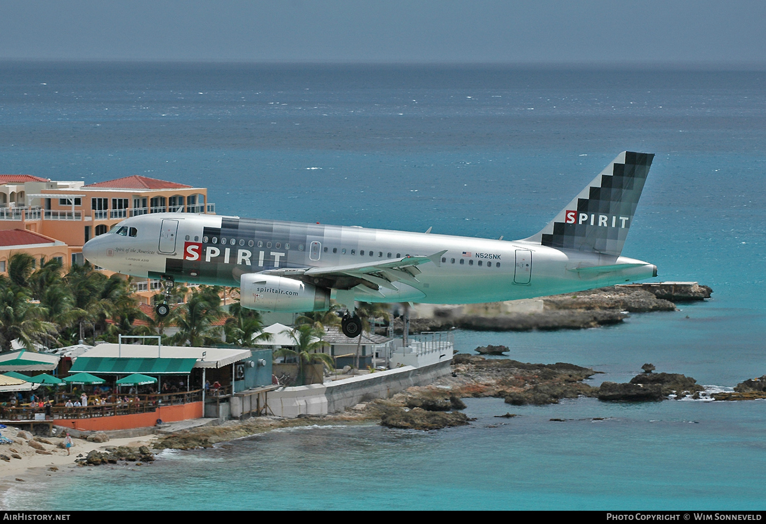 Aircraft Photo of N525NK | Airbus A319-132 | Spirit Airlines | AirHistory.net #646108