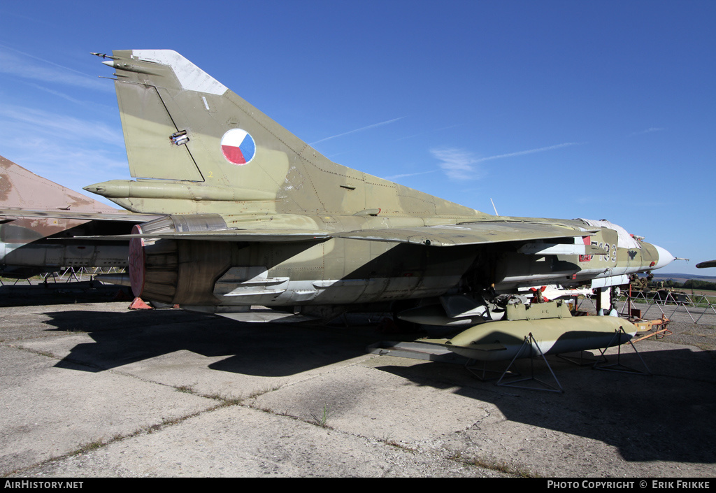 Aircraft Photo of 7183 | Mikoyan-Gurevich MiG-23MF | Czechia - Air Force | AirHistory.net #646131