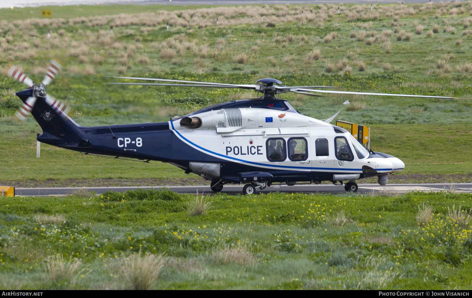 Aircraft Photo of CP-8 | AgustaWestland AW-139 | Cyprus - Police | AirHistory.net #646141