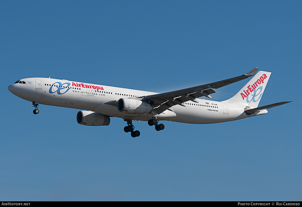 Aircraft Photo of EC-LXR | Airbus A330-343E | Air Europa | AirHistory.net #646145