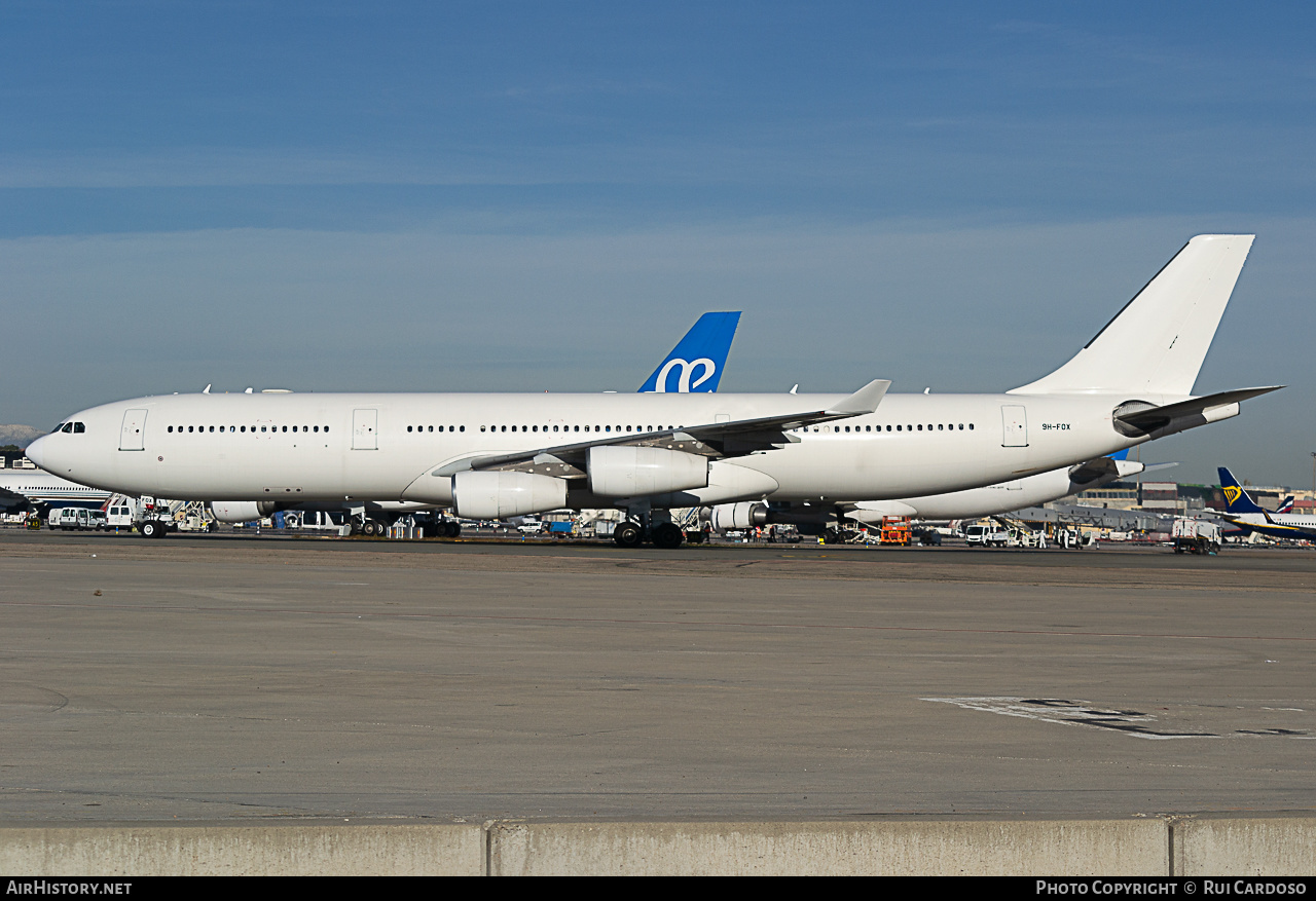 Aircraft Photo of 9H-FOX | Airbus A340-313X | AirHistory.net #646153