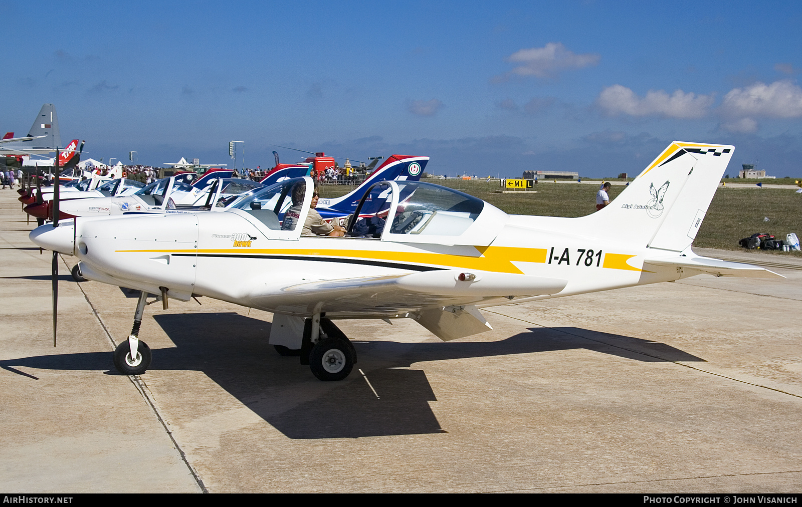Aircraft Photo of I-A781 | Alpi Pioneer 300 Hawk | AirHistory.net #646166