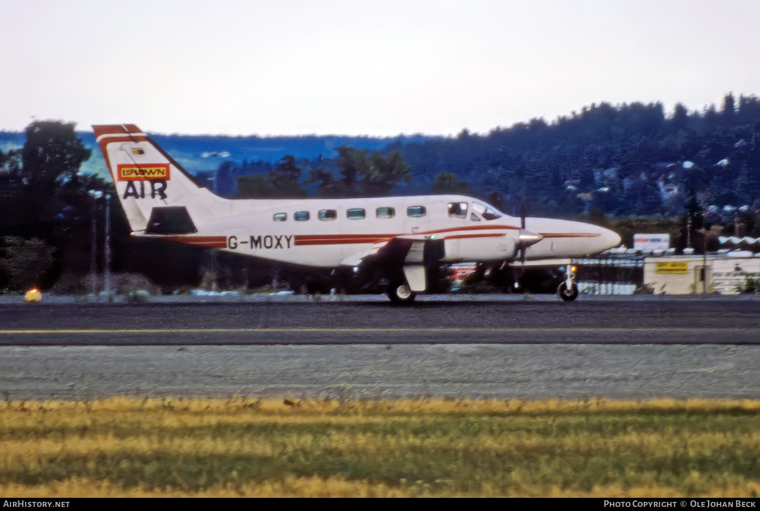 Aircraft Photo of G-MOXY | Cessna 441 Conquest | Brown Air | AirHistory.net #646169