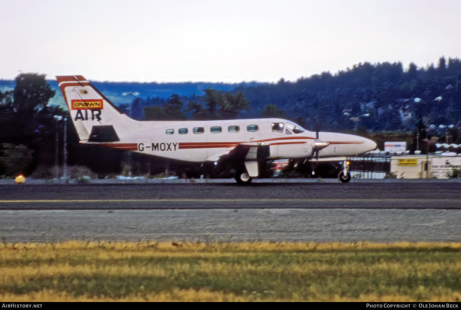 Aircraft Photo of G-MOXY | Cessna 441 Conquest | Brown Air | AirHistory.net #646169