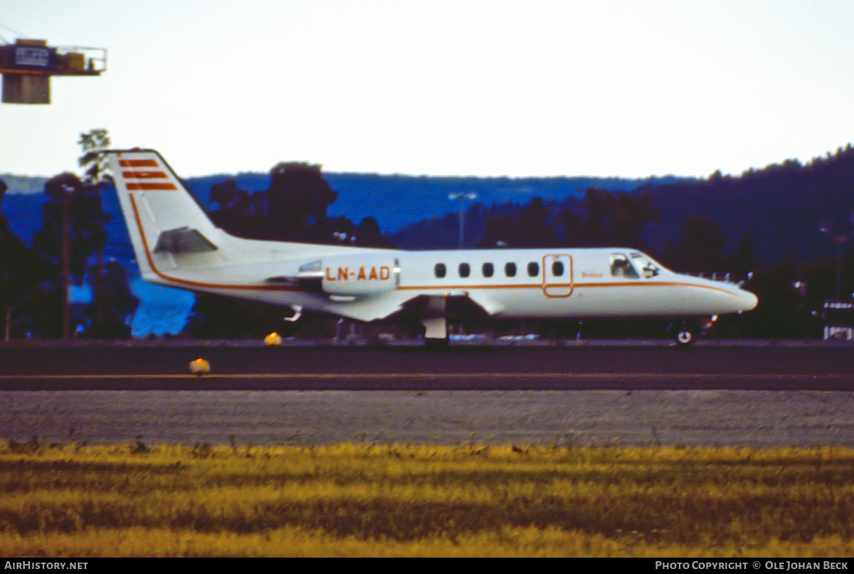 Aircraft Photo of LN-AAD | Cessna 550 Citation II | AirHistory.net #646170