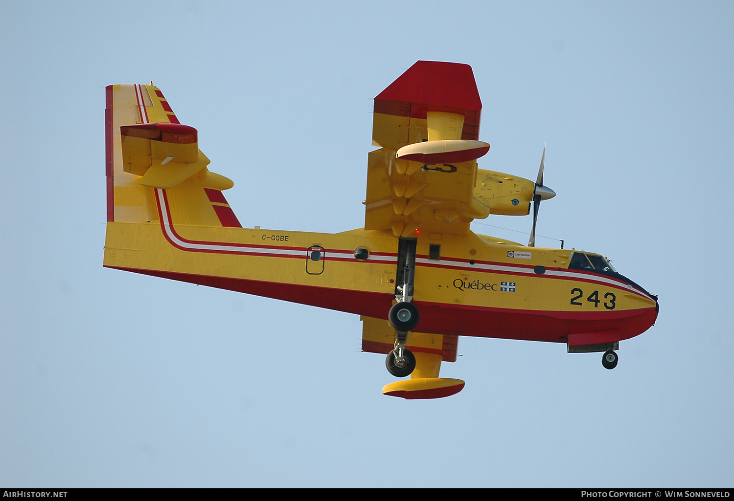 Aircraft Photo of C-GQBE | Canadair CL-415 (CL-215-6B11) | Gouvernement du Québec | AirHistory.net #646203