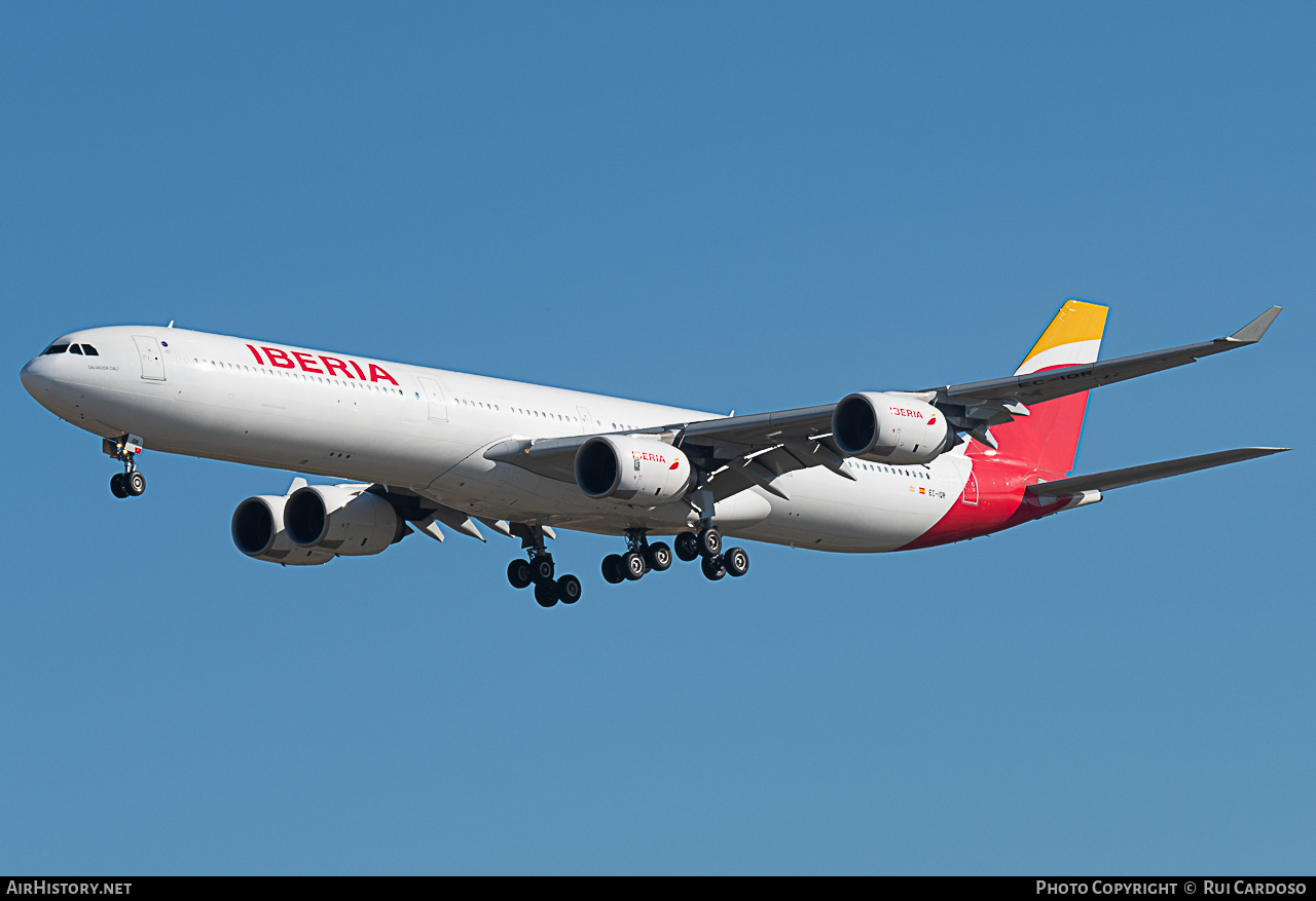 Aircraft Photo of EC-IQR | Airbus A340-642 | Iberia | AirHistory.net #646207