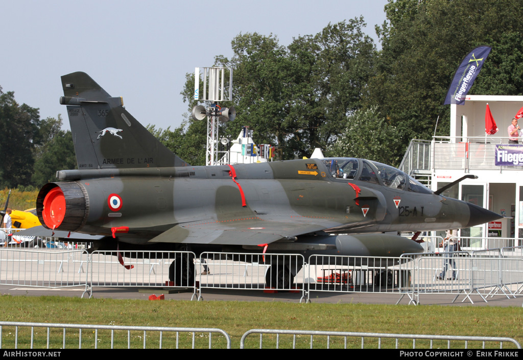 Aircraft Photo of 365 | Dassault Mirage 2000N | France - Air Force | AirHistory.net #646211