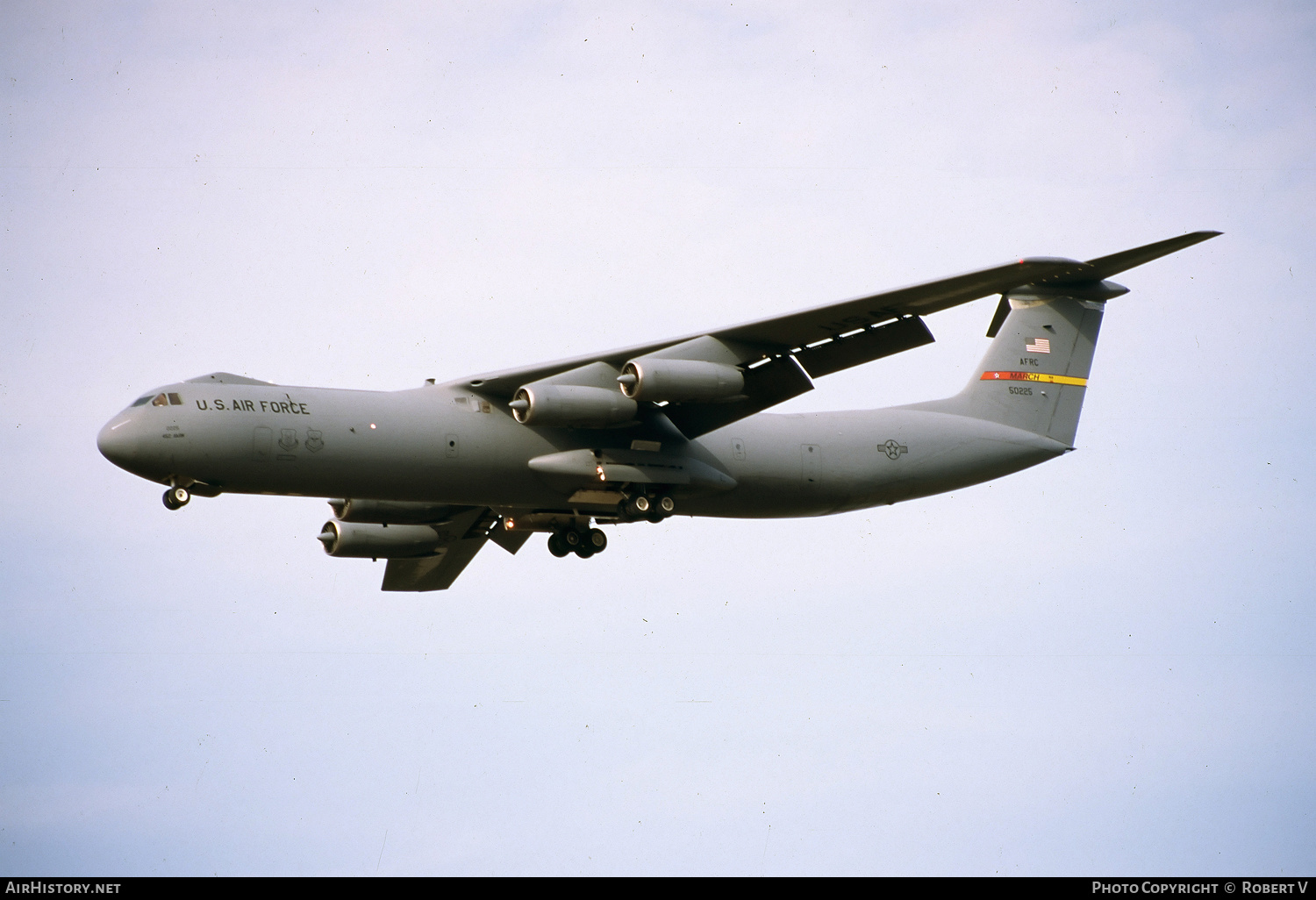 Aircraft Photo of 65-0225 / 50225 | Lockheed C-141C Starlifter | USA - Air Force | AirHistory.net #646220