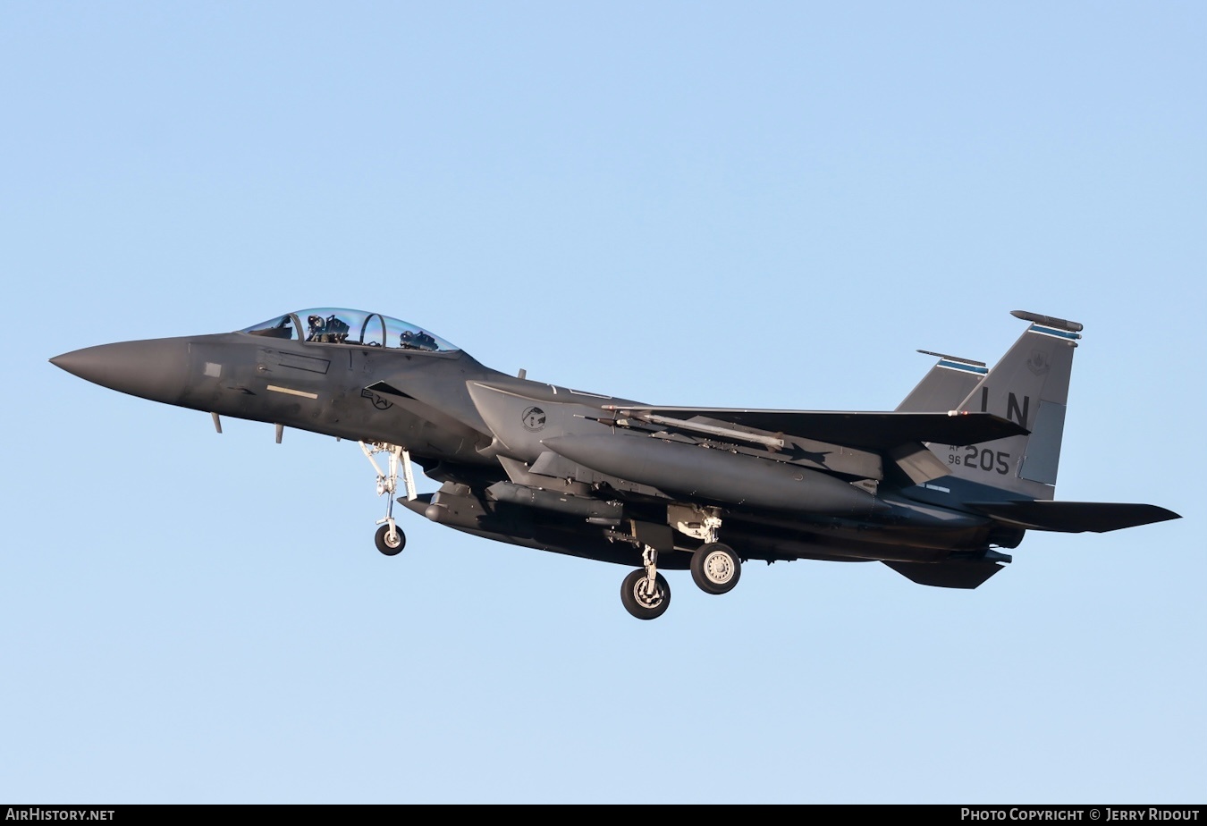 Aircraft Photo of 96-0205 / AF96-205 | Boeing F-15E Strike Eagle | USA - Air Force | AirHistory.net #646227