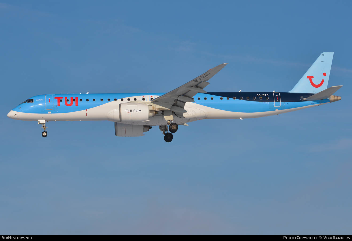 Aircraft Photo of OO-ETC | Embraer 195-E2 (ERJ-190-400) | TUI | AirHistory.net #646228