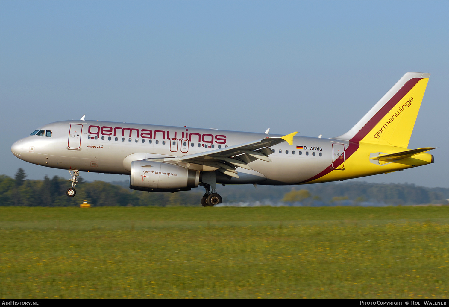 Aircraft Photo of D-AGWG | Airbus A319-132 | Germanwings | AirHistory.net #646242