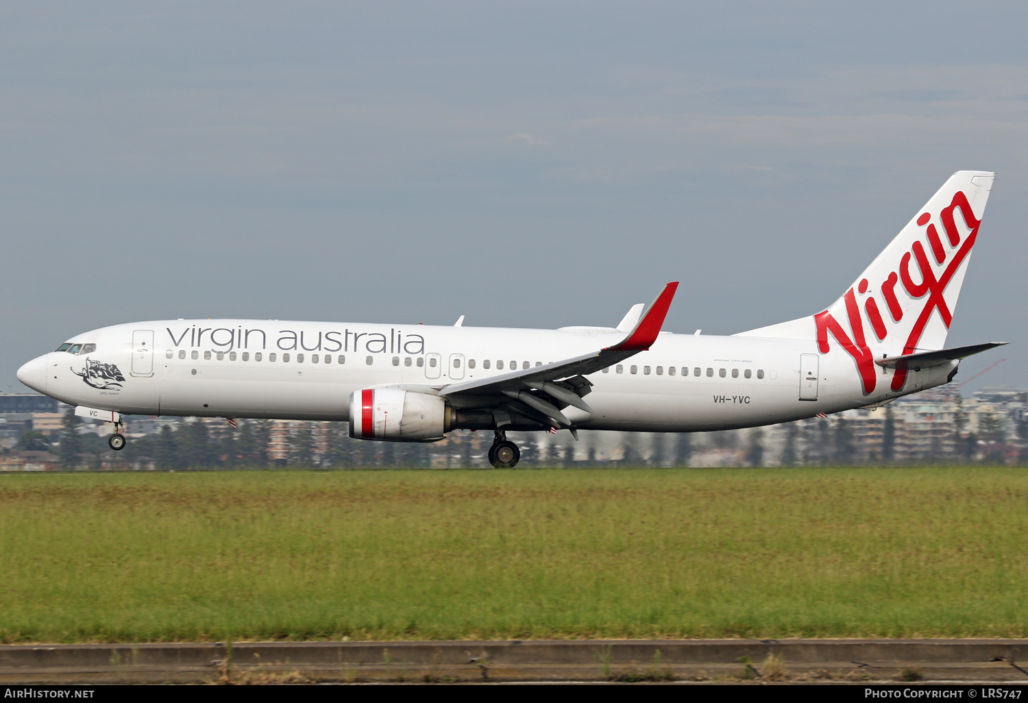 Aircraft Photo of VH-YVC | Boeing 737-8FE | Virgin Australia Airlines | AirHistory.net #646257