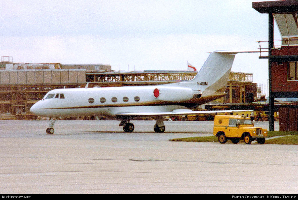 Aircraft Photo of N401M | Grumman American G-1159 Gulfstream II-SP | AirHistory.net #646262