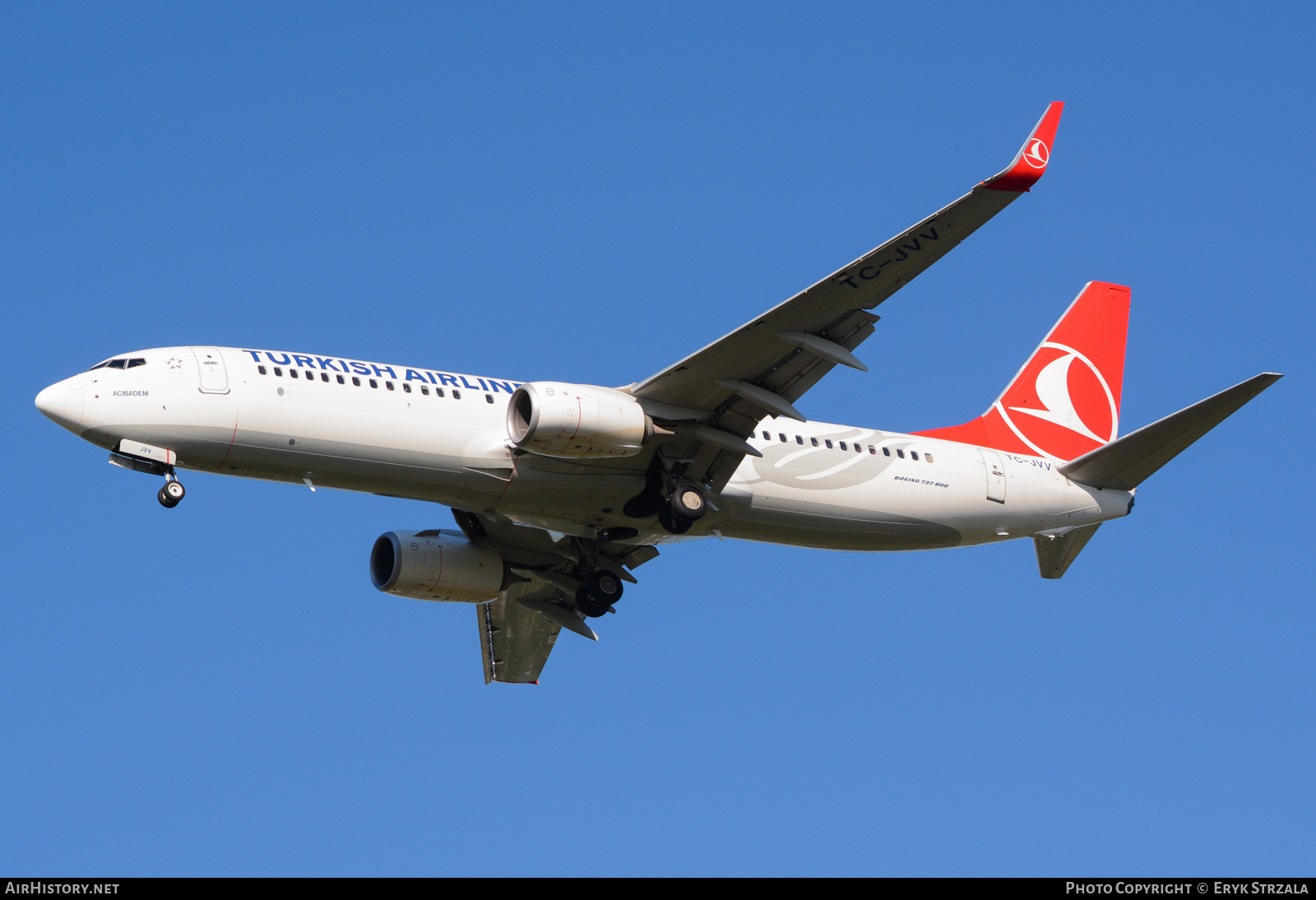 Aircraft Photo of TC-JVV | Boeing 737-8F2 | Turkish Airlines | AirHistory.net #646278