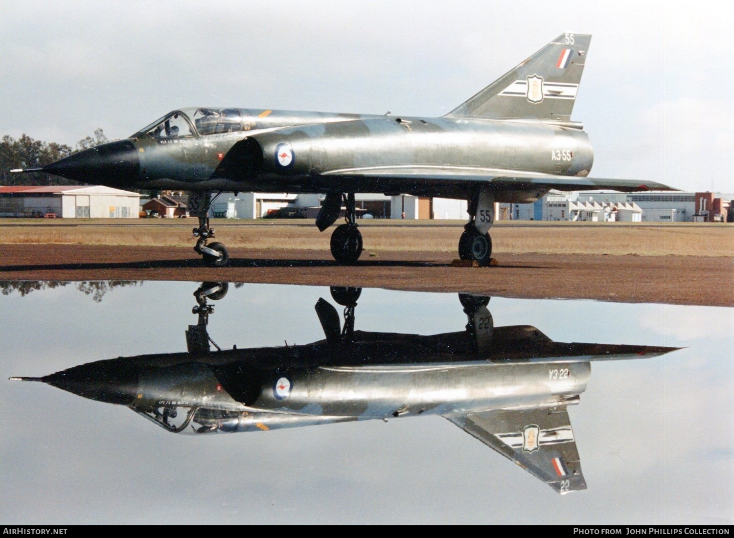Aircraft Photo of A3-55 | Dassault Mirage IIIO(A) | Australia - Air Force | AirHistory.net #646281