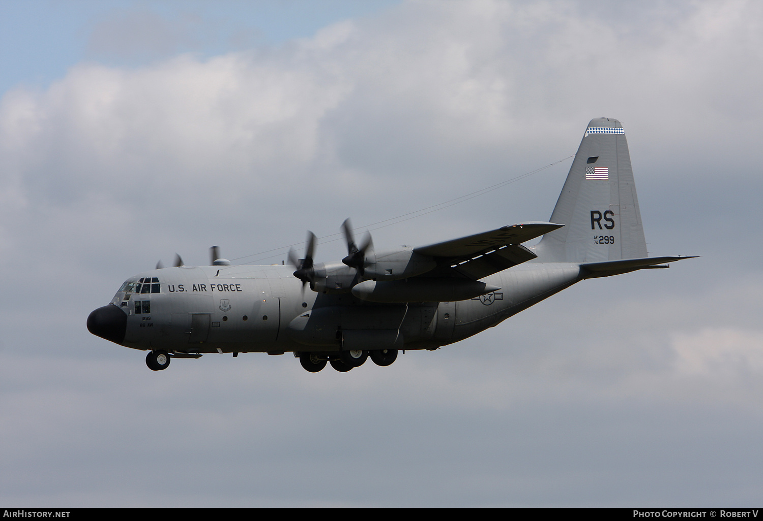 Aircraft Photo of 72-1299 / AF72-299 | Lockheed C-130E Hercules (L-382) | USA - Air Force | AirHistory.net #646286