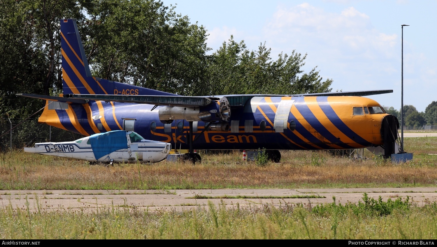 Aircraft Photo of D-ACCS | Fokker F27-500C Friendship | Sky Team | AirHistory.net #646310