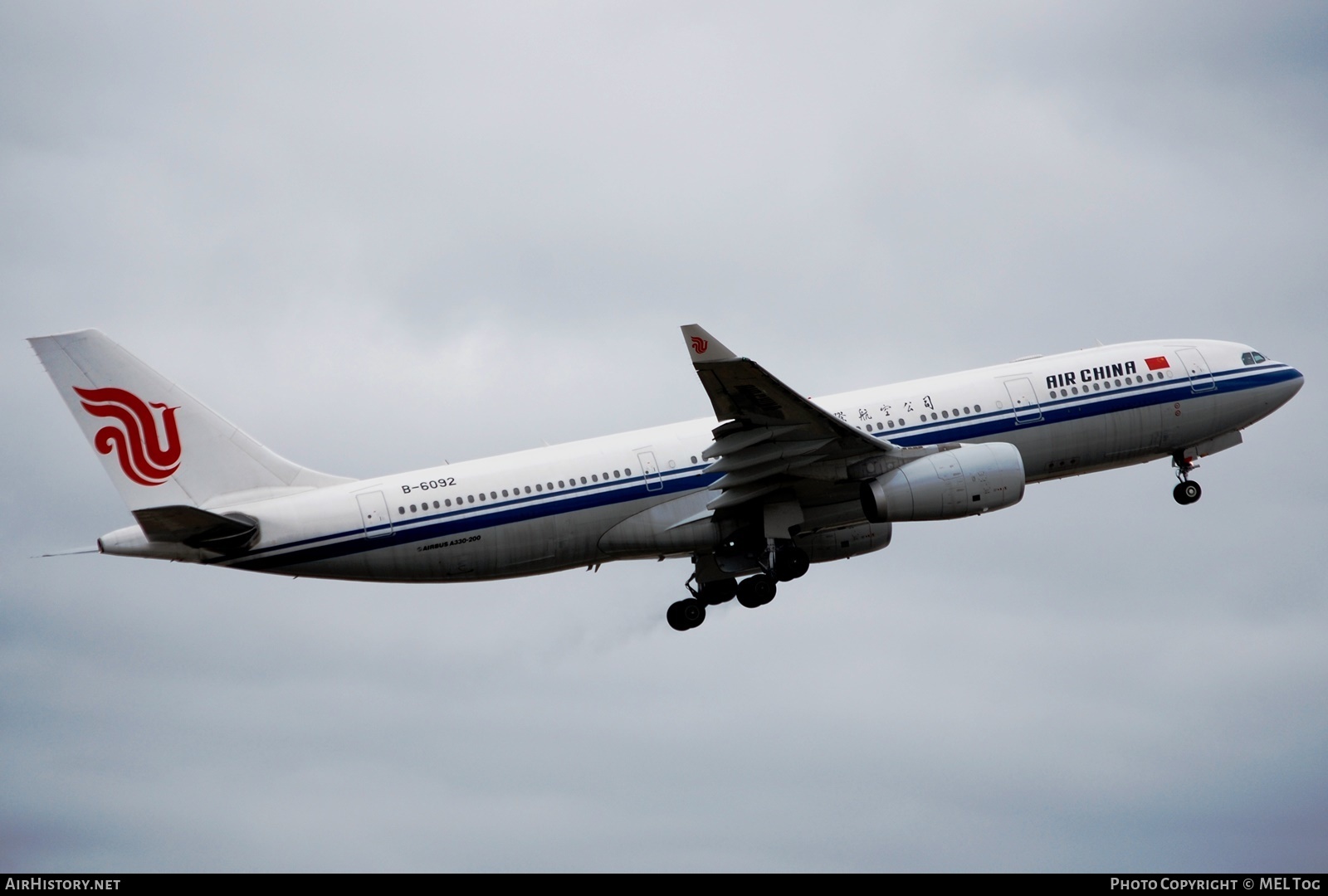 Aircraft Photo of B-6092 | Airbus A330-243 | Air China | AirHistory.net #646322