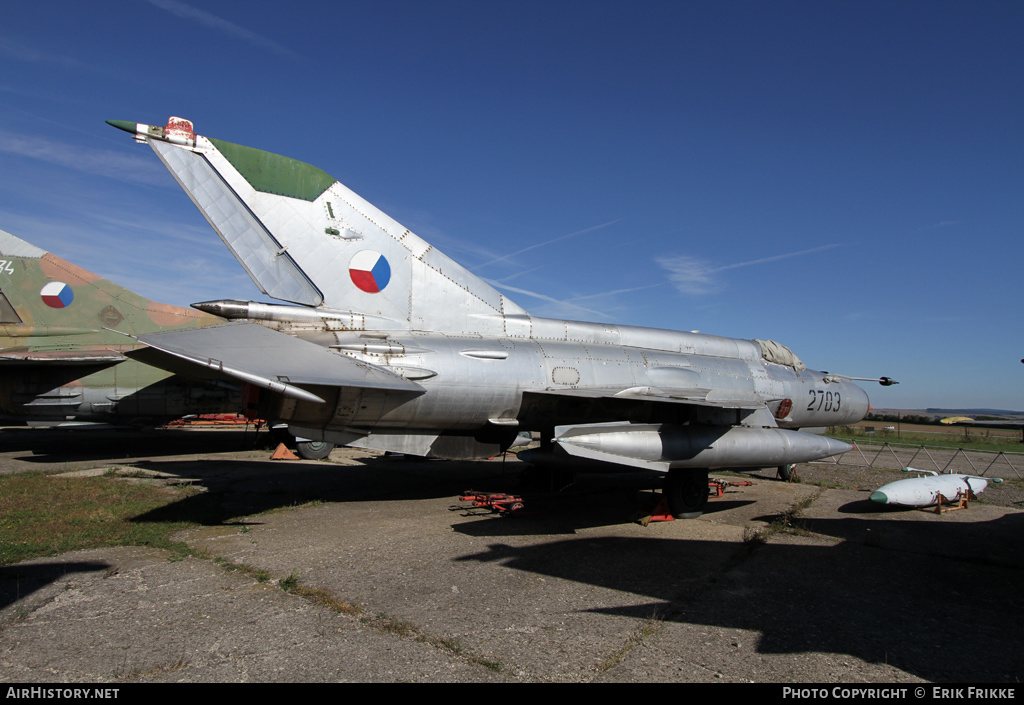 Aircraft Photo of 2703 | Mikoyan-Gurevich MiG-21MA | Czechia - Air Force | AirHistory.net #646350