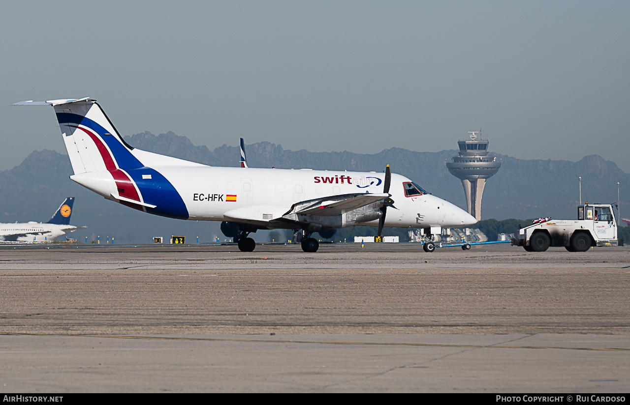 Aircraft Photo of EC-HFK | Embraer EMB-120RT Brasilia | Swiftair | AirHistory.net #646355