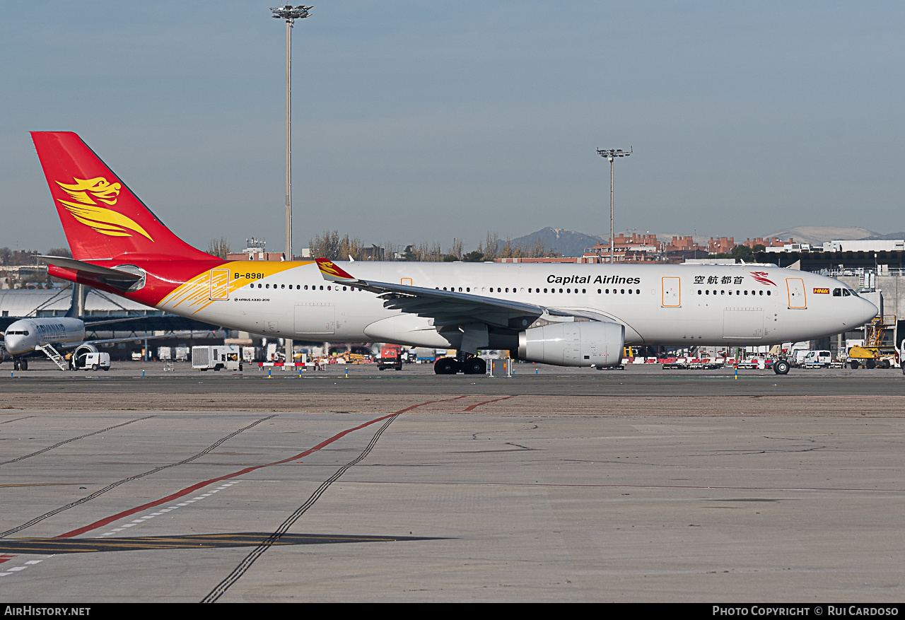 Aircraft Photo of B-8981 | Airbus A330-243 | Capital Airlines | AirHistory.net #646365
