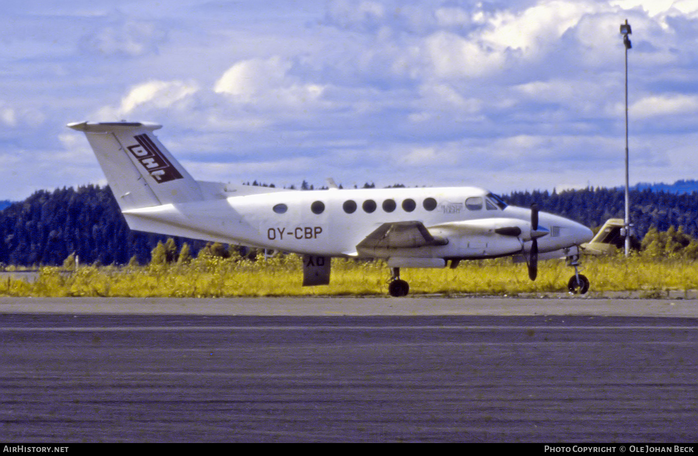 Aircraft Photo of OY-CBP | Beech 200 Super King Air | DHL Worldwide Express | AirHistory.net #646371