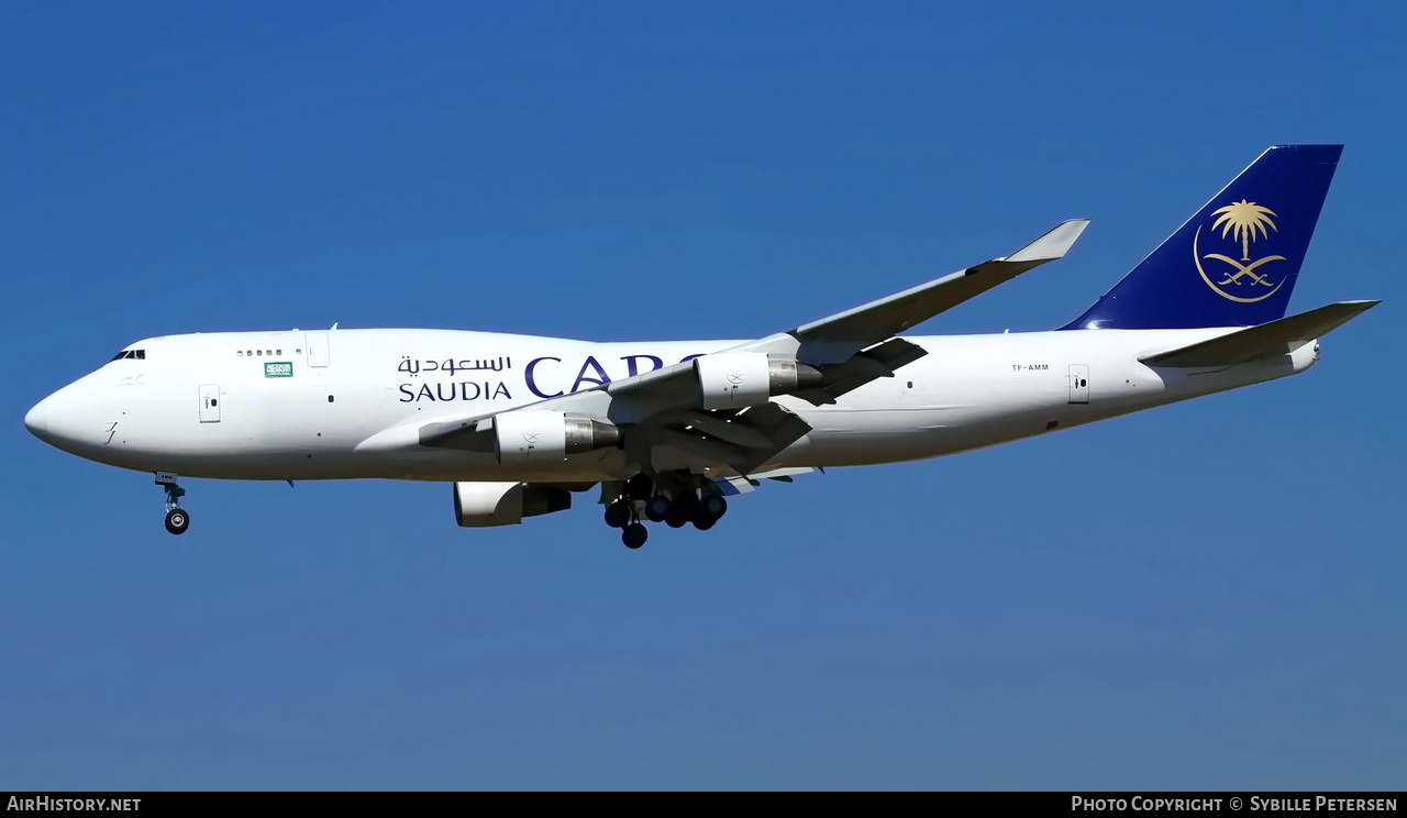 Aircraft Photo of TF-AMM | Boeing 747-4H6(BDSF) | Saudia - Saudi Arabian Airlines Air Cargo | AirHistory.net #646391