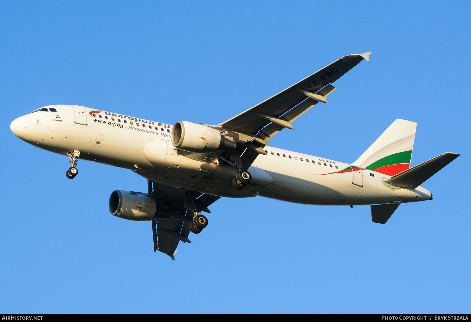 Aircraft Photo of LZ-FBC | Airbus A320-214 | Bulgaria Air | AirHistory.net #646399