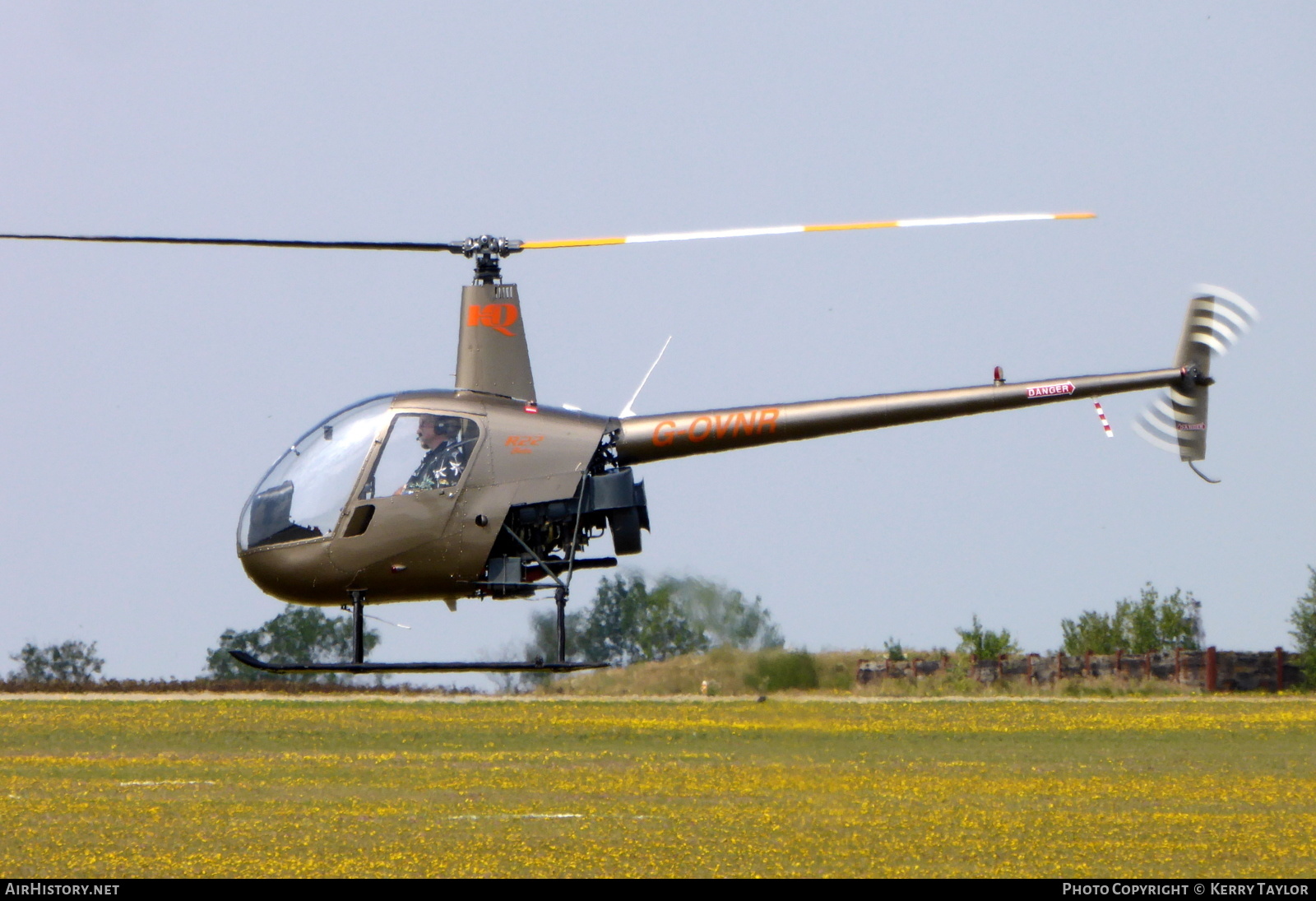 Aircraft Photo of G-OVNR | Robinson R-22 Beta | HQ Helicopters | AirHistory.net #646408