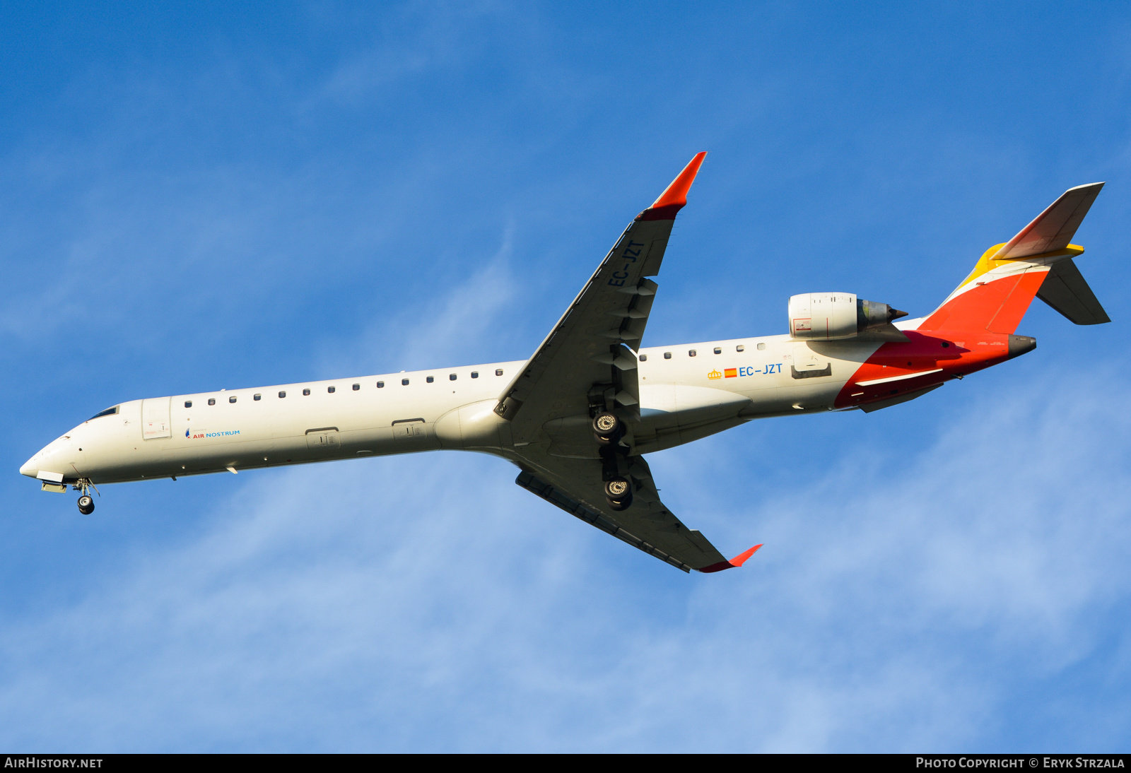 Aircraft Photo of EC-JZT | Bombardier CRJ-900ER (CL-600-2D24) | Iberia Regional | AirHistory.net #646413